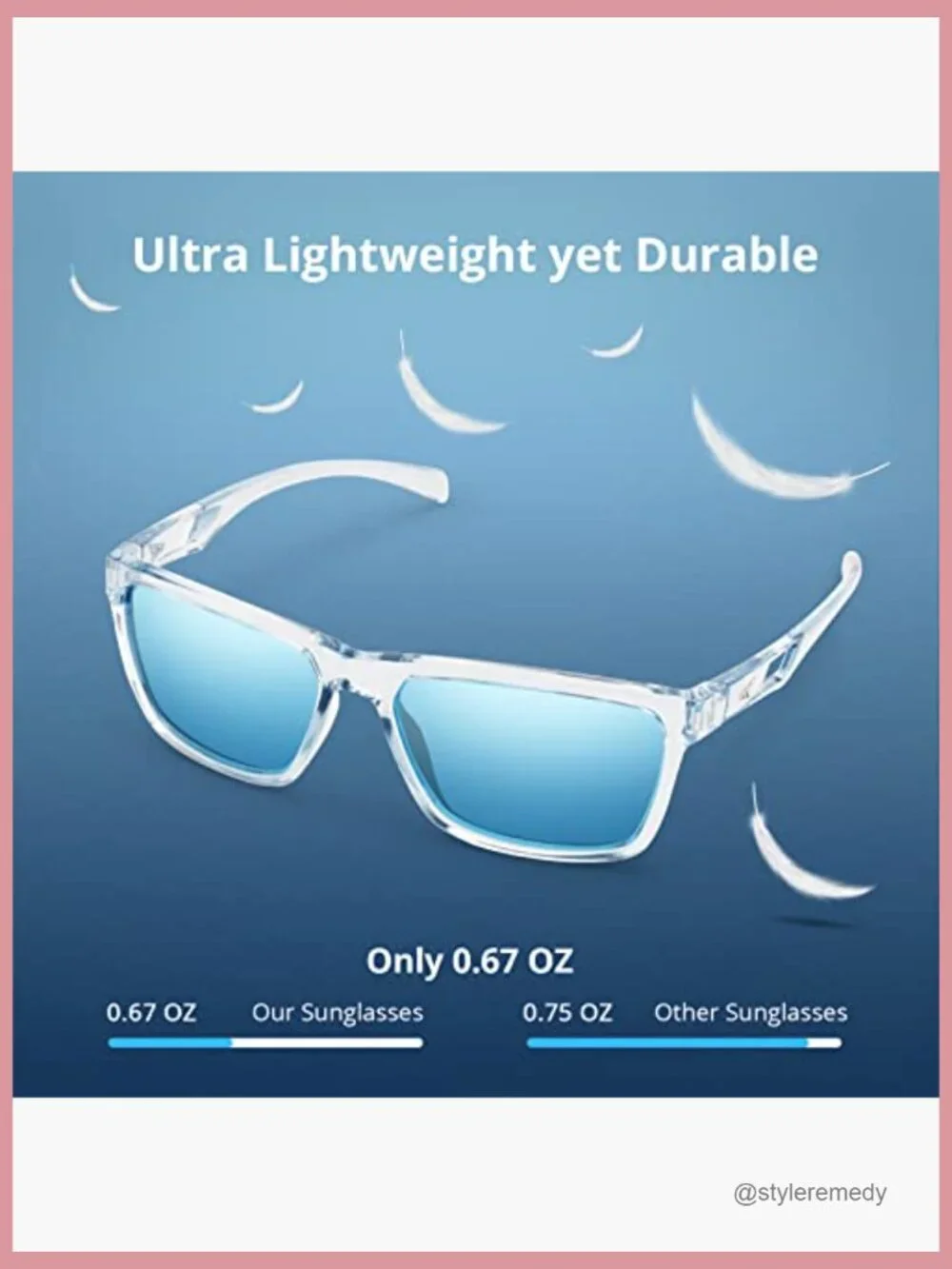 Polarized Sport Sunglasses UV Protection for Driving Fishing Cycling Running